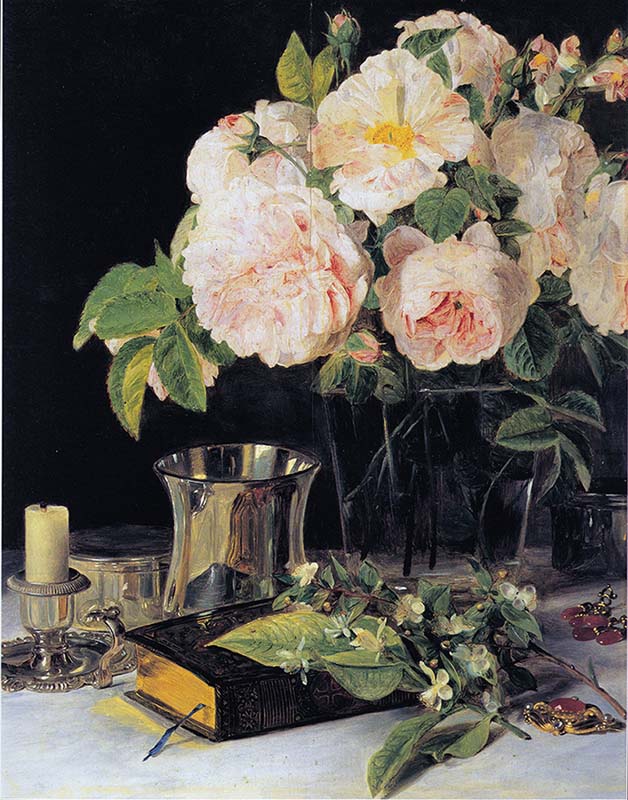 Roses in a Glass